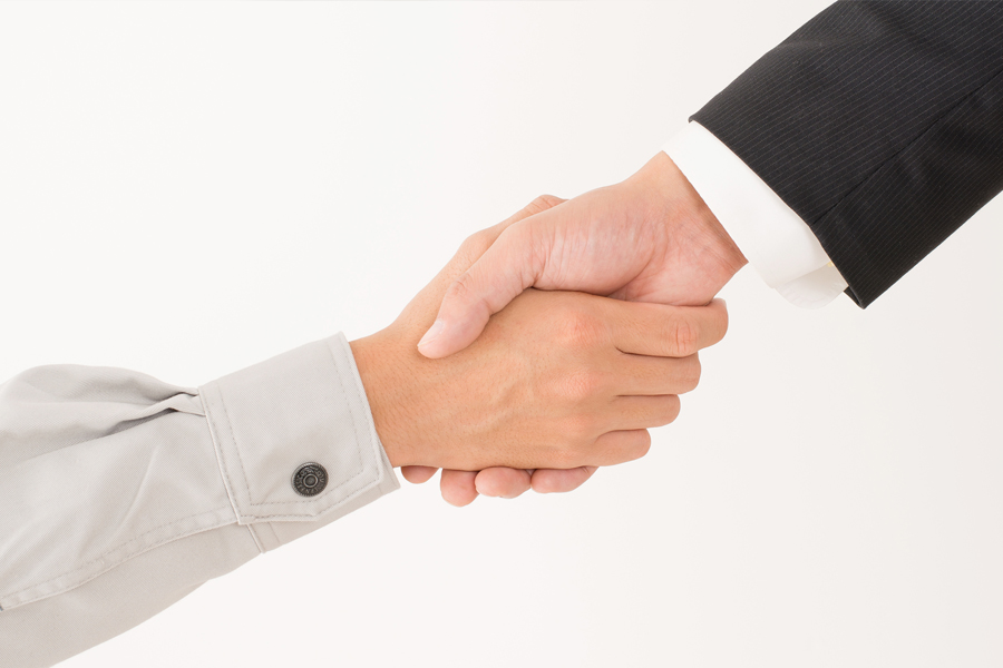 握手